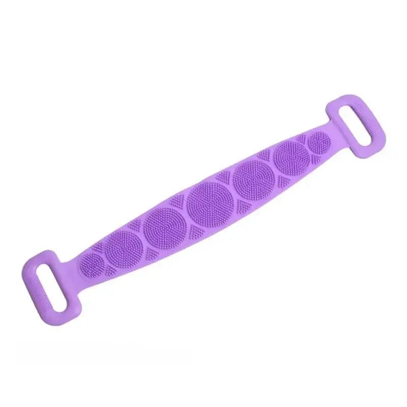 Body Sponge Silicone Brushes Bath Towels Scrubber Rubbing Back Peeling Massage Shower Belt Extended Skin Clean Brushes - Chic Cart