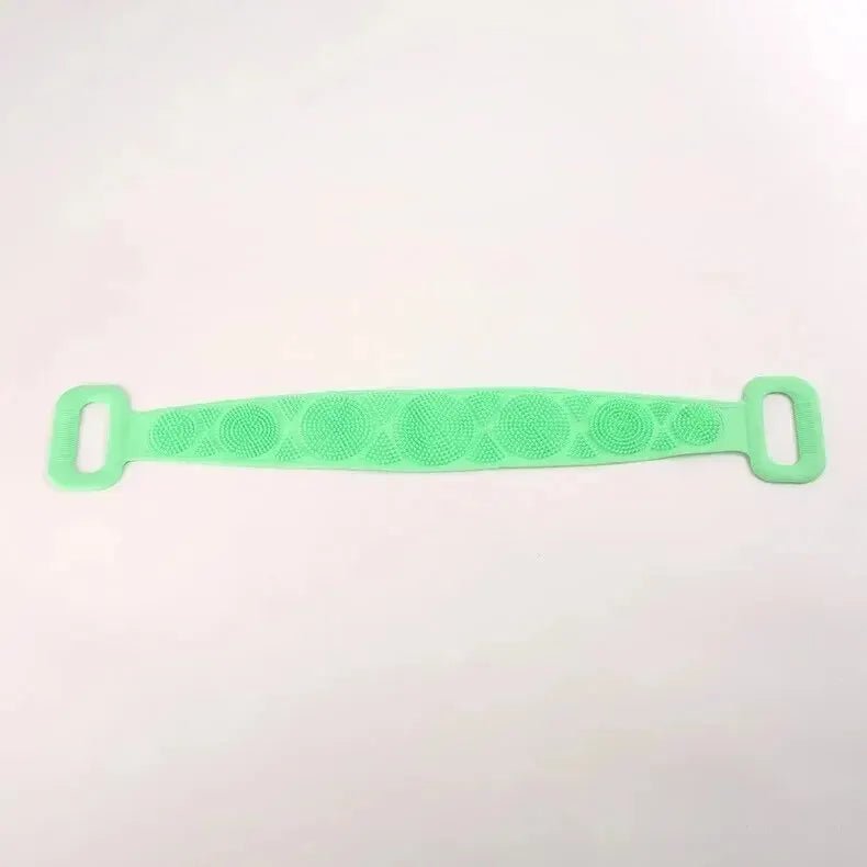 Body Sponge Silicone Brushes Bath Towels Scrubber Rubbing Back Peeling Massage Shower Belt Extended Skin Clean Brushes - Chic Cart