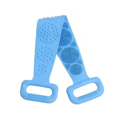 Body Sponge Silicone Brushes Bath Towels Scrubber Rubbing Back Peeling Massage Shower Belt Extended Skin Clean Brushes - Chic Cart