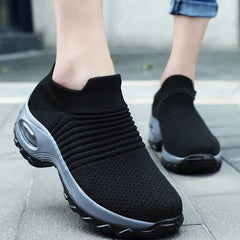 Hypersoft Sneakers Women 2024 Orthopedic Sneakers for Women Platform White Black Red Walking Shoes Women Women Casual Shoes - Chic Cart