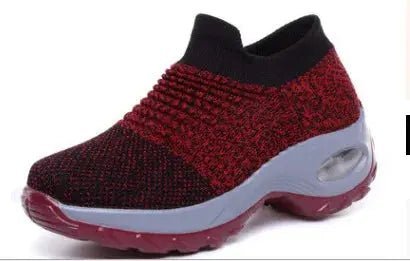Hypersoft Sneakers Women 2021 Orthopedic Sneakers for Women Platform White Black Red Walking Shoes Women Women Casual Shoes - Chic Cart
