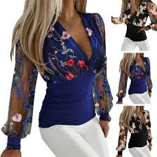 Women's Sexy Off Shoulder Top Autumn Slanted Collar Long Sleeved T Shirt Sequined Solid Color Party Blouse