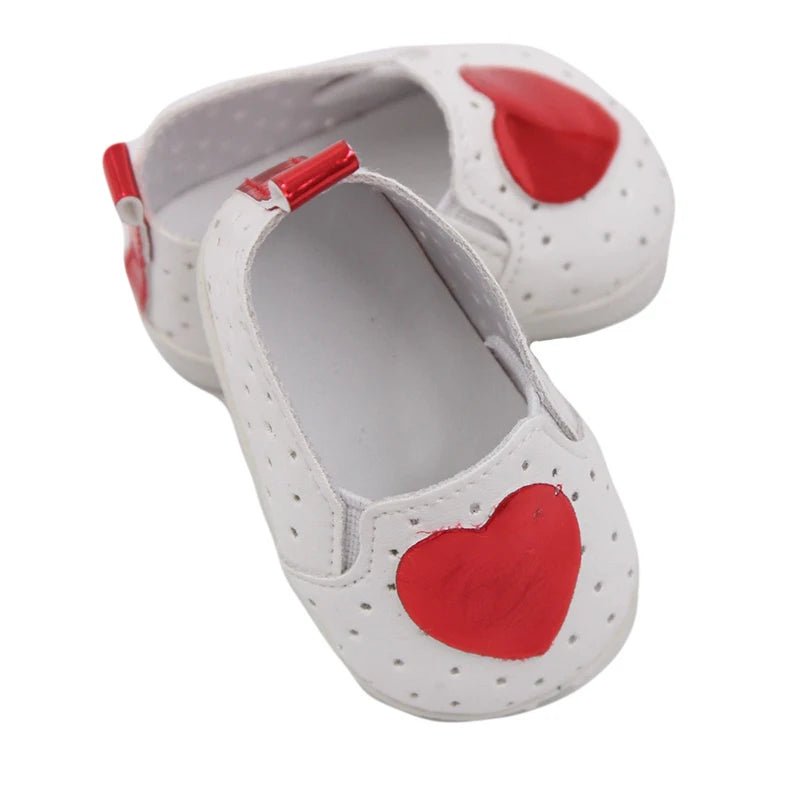 7cm Cloth Doll Shoes Different Styles Clothes Accessories For American 18 Inch Girl And 43cm Baby New Born Doll OG,DIY Toy Girl - Chic Cart