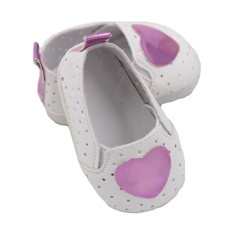 7cm Cloth Doll Shoes Different Styles Clothes Accessories For American 18 Inch Girl And 43cm Baby New Born Doll OG,DIY Toy Girl - Chic Cart