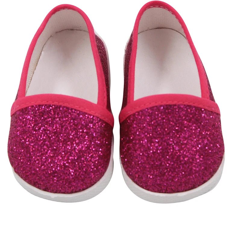 7cm Cloth Doll Shoes Different Styles Clothes Accessories For American 18 Inch Girl And 43cm Baby New Born Doll OG,DIY Toy Girl - Chic Cart