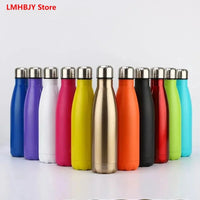 LMHBJY 350/500/750/1000ml Double Wall Stainles Steel Water Bottle Thermos Bottle Keep Hot and Cold Insulated Vacuum Flask Sport - Chic Cart