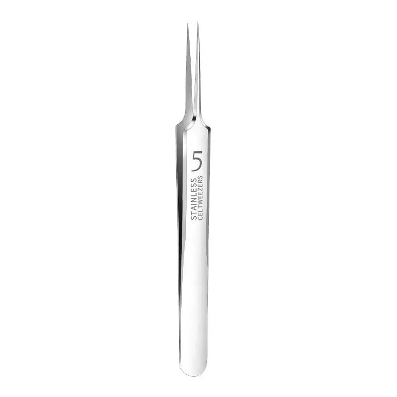 1 Pack Extra Fine No. 5 Cellular Acne Blackhead Tweezers - Facial Beauty Remove Acne Needle Tools for Skin Care - Chic Cart