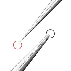 1 Pack Extra Fine No. 5 Cellular Acne Blackhead Tweezers - Facial Beauty Remove Acne Needle Tools for Skin Care - Chic Cart