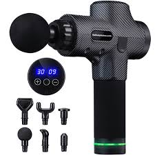 Fascia Massage Gun Fascia Muscle Relax Body Neck Massager Electric Fitness Equipment Noise Reduction Male Female Fitness Tools - Chic Cart