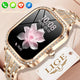 LIGE Smart Watches for Women Waterproof Bluetooth Call Fitness Tracker Smartwatch Mujer Digital Womens Watch Heart Rate Monitor - Chic Cart