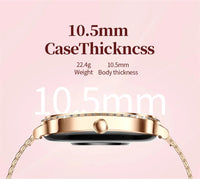 LIGE Smart Watches for Women Waterproof Bluetooth Call Fitness Tracker Smartwatch Mujer Digital Womens Watch Heart Rate Monitor - Chic Cart