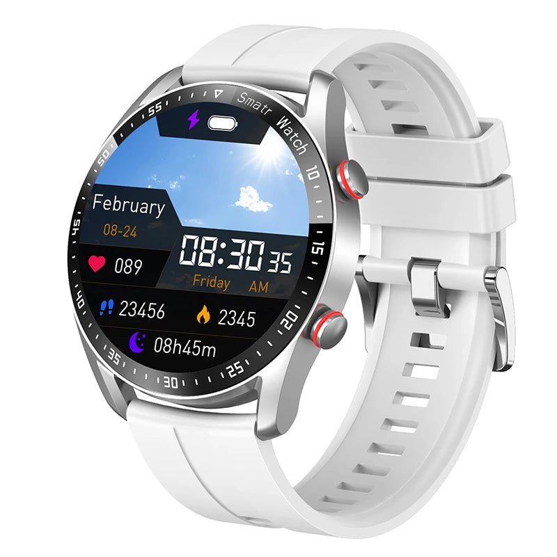 2024 New Smart Watch Men 1.5 inch Full Touch Screen Bluetooth Call Business Man Watches Fitnes Sports Smartwatch For Android IOS - Chic Cart