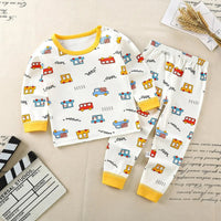 Kids Clothes Children Sets Children's Clothing Boys Girls CottonAutumn winter Clothing Pants Sleepwear Underwear Christmas Gift - Chic Cart