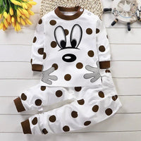Kids Clothes Children Sets Children's Clothing Boys Girls CottonAutumn winter Clothing Pants Sleepwear Underwear Christmas Gift - Chic Cart