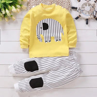 Kids Clothes Children Sets Children's Clothing Boys Girls CottonAutumn winter Clothing Pants Sleepwear Underwear Christmas Gift - Chic Cart