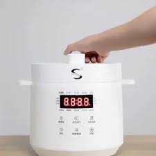 SUPOR Electric Pressure Cooker Mini Rice Cooker 2.3L Capacity Portable Home Kitchen Appliance 70kpa High Pressure Fast Rice - Chic Cart