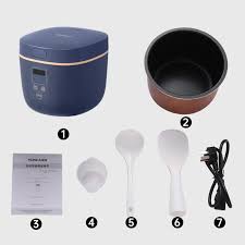 SUPOR Electric Pressure Cooker Mini Rice Cooker 2.3L Capacity Portable Home Kitchen Appliance 70kpa High Pressure Fast Rice - Chic Cart