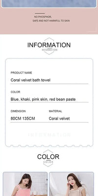 Womens Bath Towels Girls Wearable 140*85Cm Fast Drying Bathing Beach Spa Bathrobes Wash Clothing, Shower Bath And Gym Towel - Chic Cart