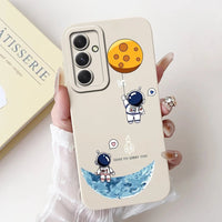 For Samsung Galaxy S24 FE Case SM - S721B Cute Fashion Cartoon Cover Soft TPU Phone Case For Samsung S24 FE S24FE Shell 6.7'' Bags - Chic Cart