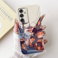 For Samsung Galaxy S24 FE Case SM - S721B Cute Fashion Cartoon Cover Soft TPU Phone Case For Samsung S24 FE S24FE Shell 6.7'' Bags - Chic Cart