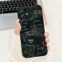 For Samsung Galaxy S24 FE Case SM - S721B Cute Fashion Cartoon Cover Soft TPU Phone Case For Samsung S24 FE S24FE Shell 6.7'' Bags - Chic Cart