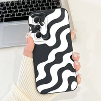For Samsung Galaxy S24 FE Case SM - S721B Cute Fashion Cartoon Cover Soft TPU Phone Case For Samsung S24 FE S24FE Shell 6.7'' Bags - Chic Cart