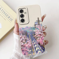 For Samsung Galaxy S24 FE Case SM - S721B Cute Fashion Cartoon Cover Soft TPU Phone Case For Samsung S24 FE S24FE Shell 6.7'' Bags - Chic Cart