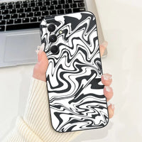 For Samsung Galaxy S24 FE Case SM - S721B Cute Fashion Cartoon Cover Soft TPU Phone Case For Samsung S24 FE S24FE Shell 6.7'' Bags - Chic Cart