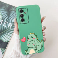For Samsung Galaxy S24 FE Case SM - S721B Cute Fashion Cartoon Cover Soft TPU Phone Case For Samsung S24 FE S24FE Shell 6.7'' Bags - Chic Cart