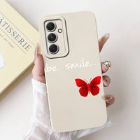 For Samsung Galaxy S24 FE Case SM - S721B Cute Fashion Cartoon Cover Soft TPU Phone Case For Samsung S24 FE S24FE Shell 6.7'' Bags - Chic Cart