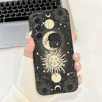 For Samsung Galaxy S24 FE Case SM - S721B Cute Fashion Cartoon Cover Soft TPU Phone Case For Samsung S24 FE S24FE Shell 6.7'' Bags - Chic Cart