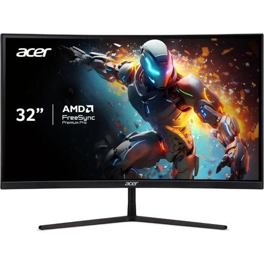 Pbmiippx 31.5" 1500R Curved WQHD 2560 x 1440 Gaming Monitor | AMD FreeSync Premium Pro Up to 165Hz Refresh - Chic Cart