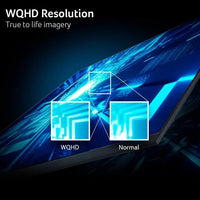 Pbmiippx 31.5" 1500R Curved WQHD 2560 x 1440 Gaming Monitor | AMD FreeSync Premium Pro Up to 165Hz Refresh - Chic Cart