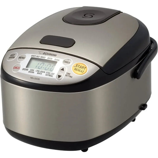 Rice Cooker & Warmer 3 - Cups (uncooked) Stainless Multicooker Kitchen Appliances Home - Chic Cart