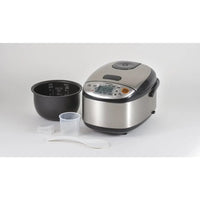 Rice Cooker & Warmer 3 - Cups (uncooked) Stainless Multicooker Kitchen Appliances Home - Chic Cart