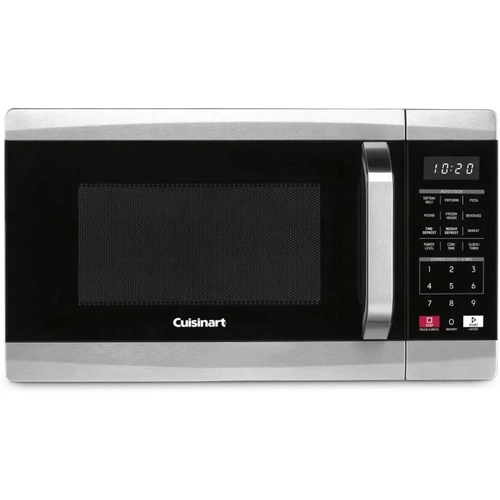 Stainless Steel Microwave Oven Kitchen Microwave Silver Electric Microvawe Appliances Home Microwave Oven - Chic Cart