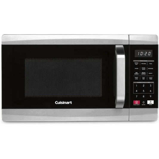 Stainless Steel Microwave Oven Kitchen Microwave Silver Electric Microvawe Appliances Home Microwave Oven - Chic Cart