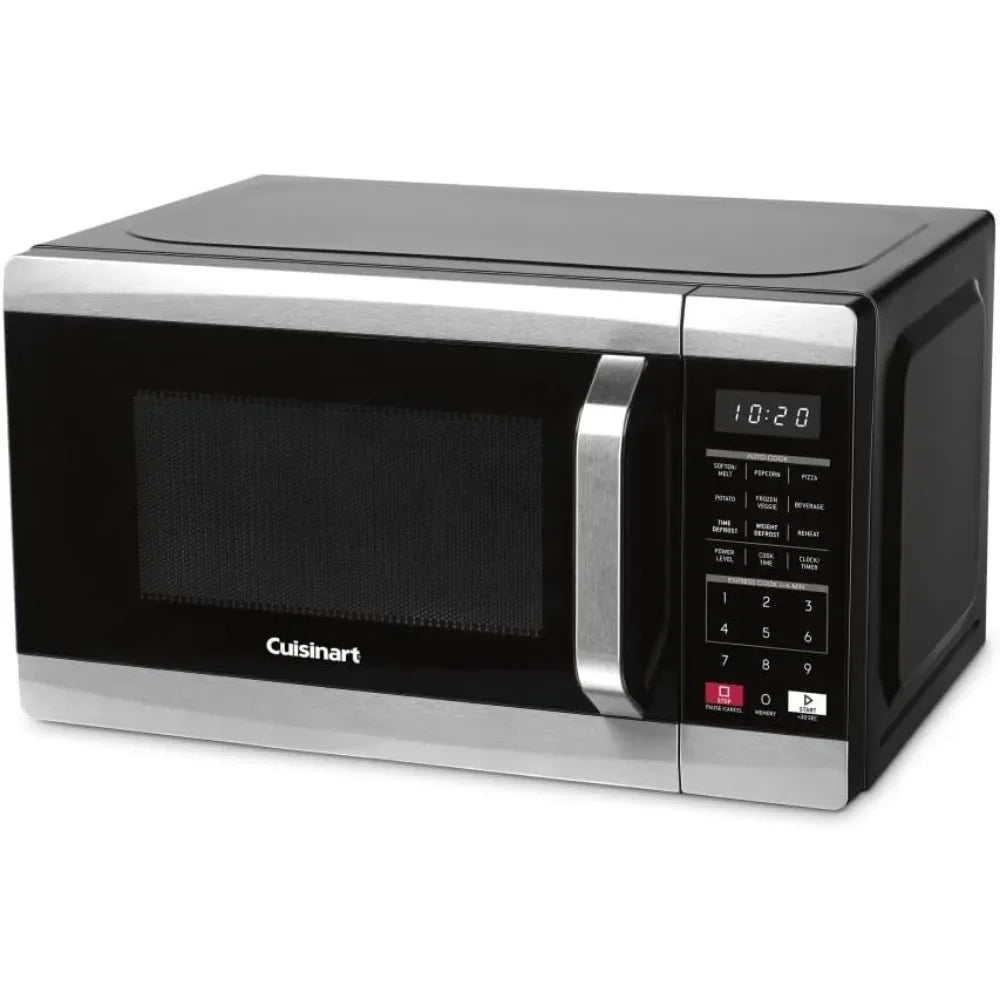Stainless Steel Microwave Oven Kitchen Microwave Silver Electric Microvawe Appliances Home Microwave Oven - Chic Cart