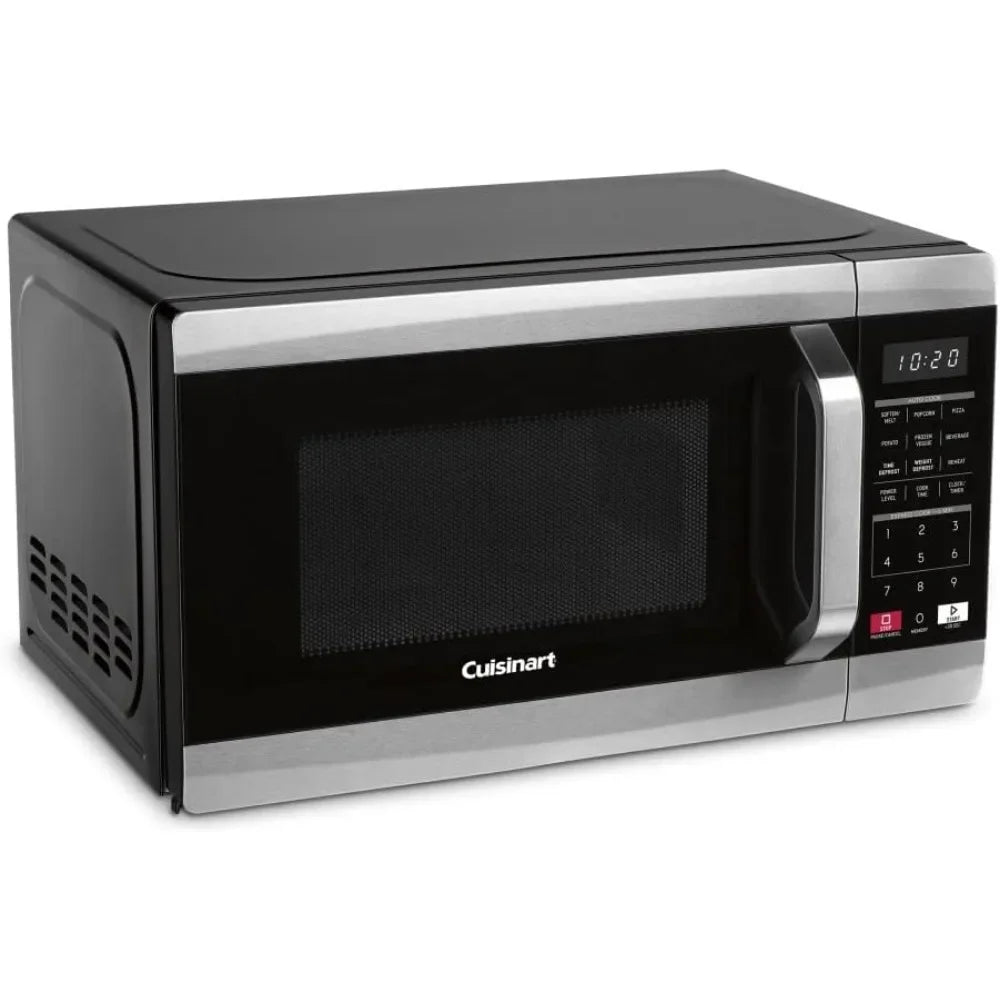 Stainless Steel Microwave Oven Kitchen Microwave Silver Electric Microvawe Appliances Home Microwave Oven - Chic Cart