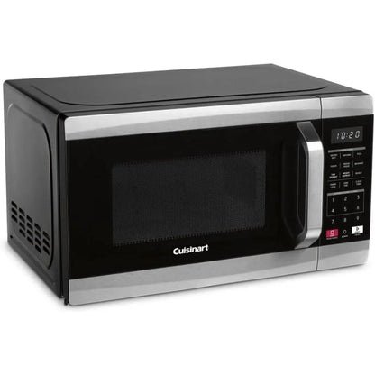 Stainless Steel Microwave Oven Kitchen Microwave Silver Electric Microvawe Appliances Home Microwave Oven - Chic Cart