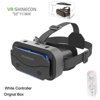 SHINECON 3D Helmet VR Glasses 3D Glasses Virtual Reality Glasses VR Headset For Google cardboard 5 - 7' Mobile with original box - Chic Cart