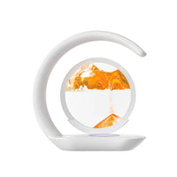 2024 New Desktop Type - c Sand Painting Night Light Two Dimming Modes Touch Control Can Charge Mobile Phones Bedroom Ornaments - Chic Cart