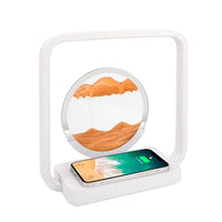 2024 New Desktop Type-c Sand Painting Night Light Two Dimming Modes Touch Control Can Charge Mobile Phones Bedroom Ornaments - Chic Cart 
