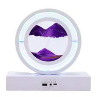 2024 New Desktop Type-c Sand Painting Night Light Two Dimming Modes Touch Control Can Charge Mobile Phones Bedroom Ornaments - Chic Cart 