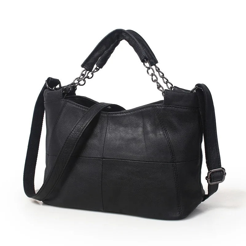 Motingsome Fashionable Women Shoulder Bags Cow Leather Saddle Bags Mini Tote Cute Messenger Luxury Lady Daily Purses 2024 New - Chic Cart