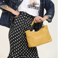 Motingsome Fashionable Women Shoulder Bags Cow Leather Saddle Bags Mini Tote Cute Messenger Luxury Lady Daily Purses 2024 New - Chic Cart