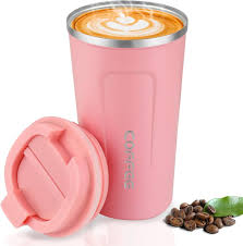 380/510ml Stainless Steel Coffee Cup Travel Thermal Mug Leak - Proof Thermos Bottle Tea Coffee Mug Office Business Style Thermos - Chic Cart