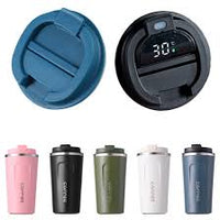 380/510ml Stainless Steel Coffee Cup Travel Thermal Mug Leak - Proof Thermos Bottle Tea Coffee Mug Office Business Style Thermos - Chic Cart