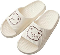 Summer Unisex Couple Cartoon Slippers Men Women Non-Slip Slides Parent-Children Outdoor Indoor Shoes Thick Bottom Sandals - Chic Cart 