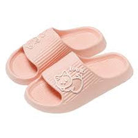 Summer Unisex Couple Cartoon Slippers Men Women Non-Slip Slides Parent-Children Outdoor Indoor Shoes Thick Bottom Sandals - Chic Cart 